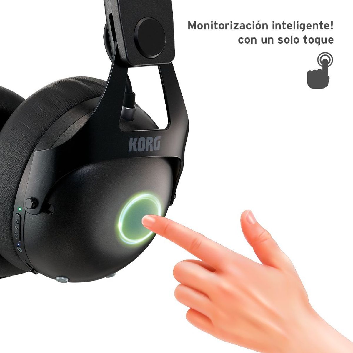 KORG - Audífonos Dj - KORG - NC-Q1 BK - Negro