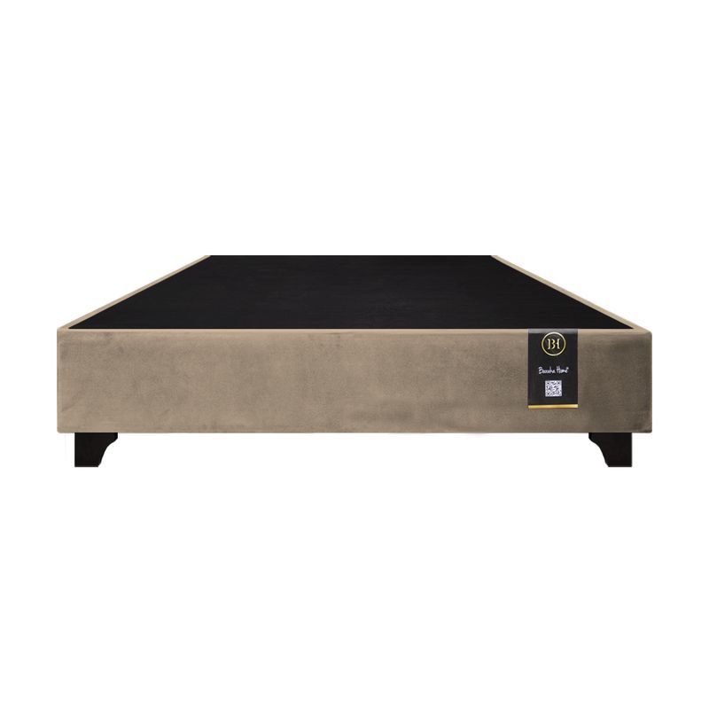 BARAKA HOME - Base De Cama Luton 2 Plz - Beige Claro