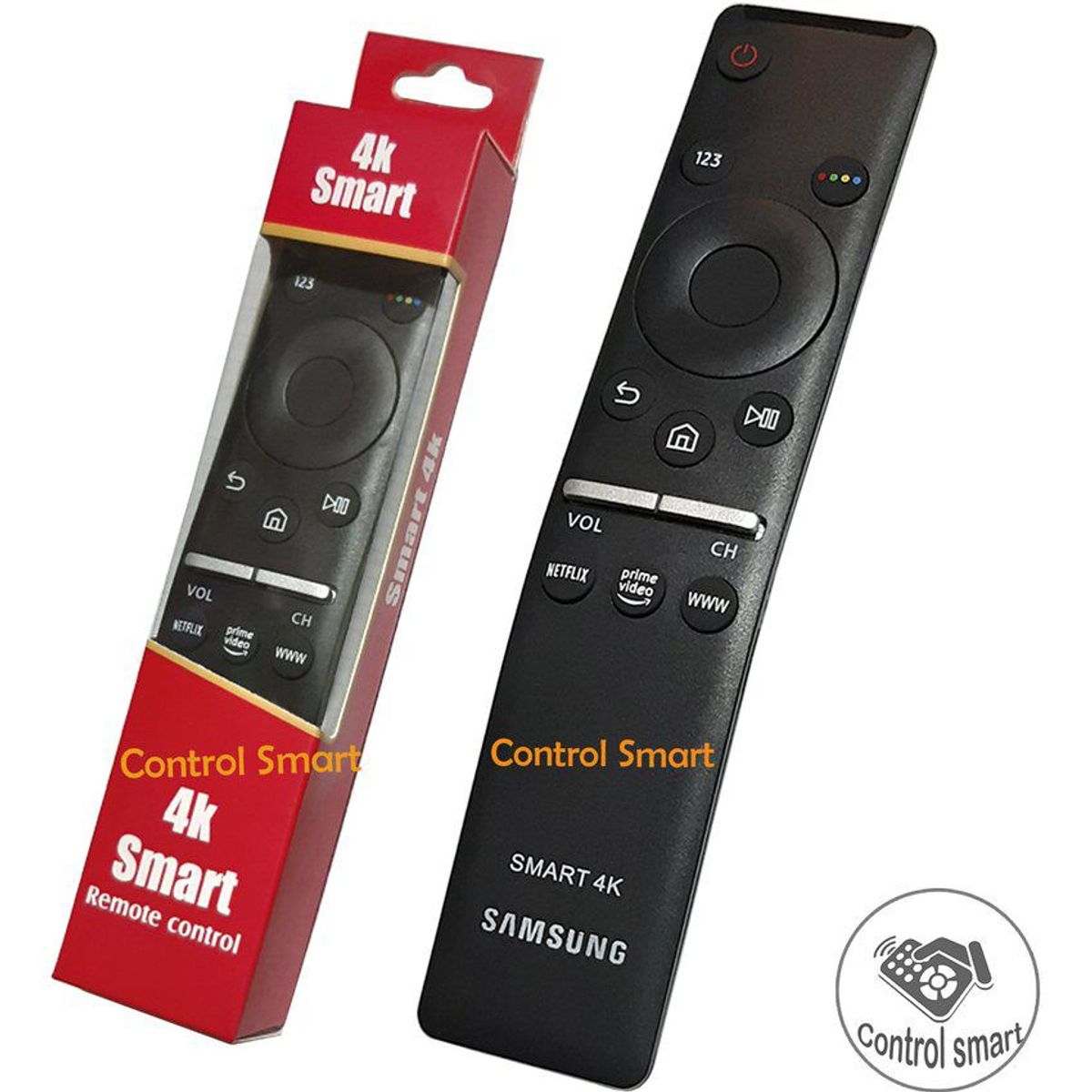 A1 - Control remoto para tv samsung smart + funda fosforescente - verde