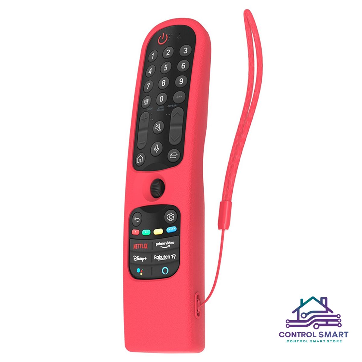 SIKAI - Funda Para Control LG Magic Mr21 Mr22 Mr23 Mr24Rojo