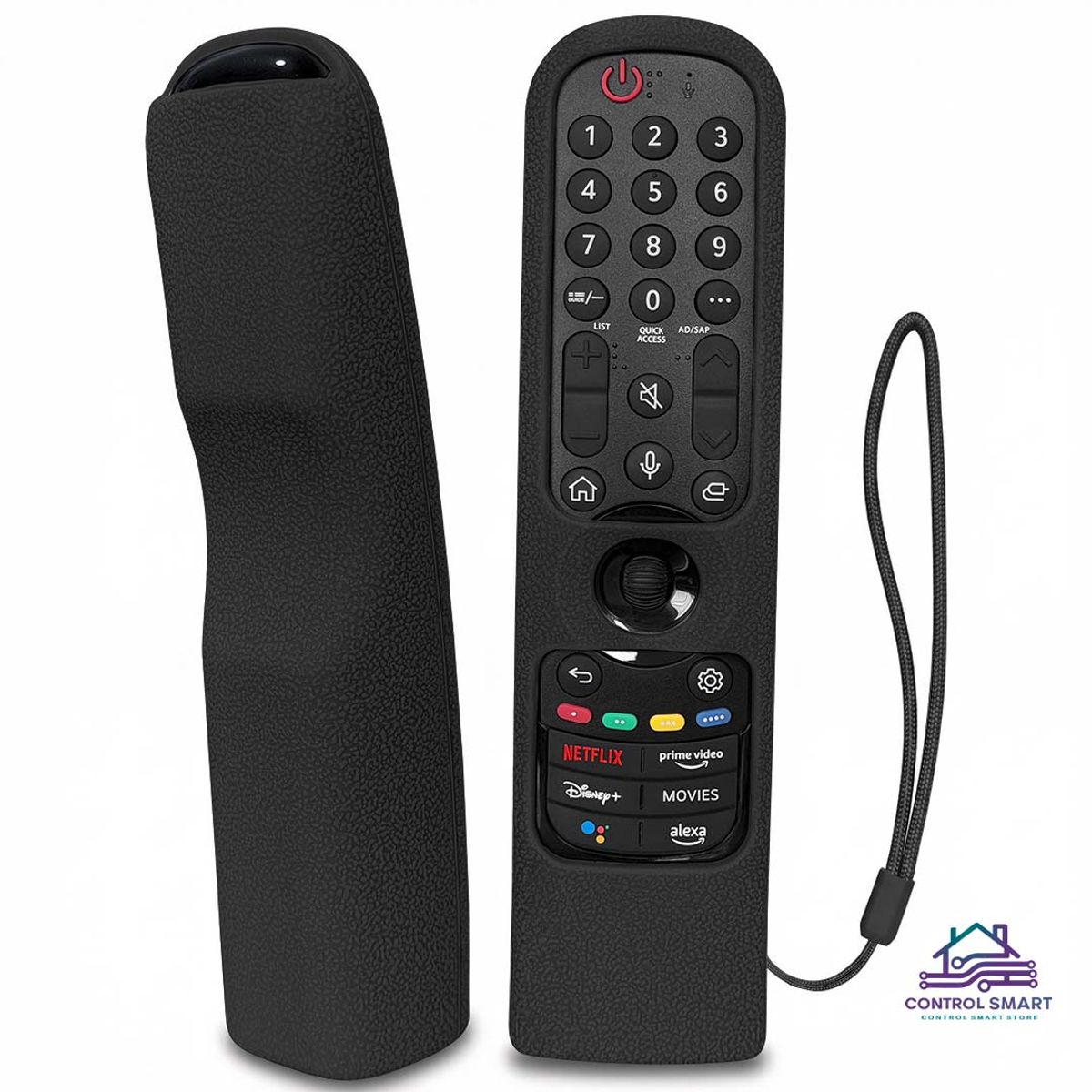 CASE - Funda Para Control LG Magic Mr21 Mr22 Mr23 Mr24 Negro