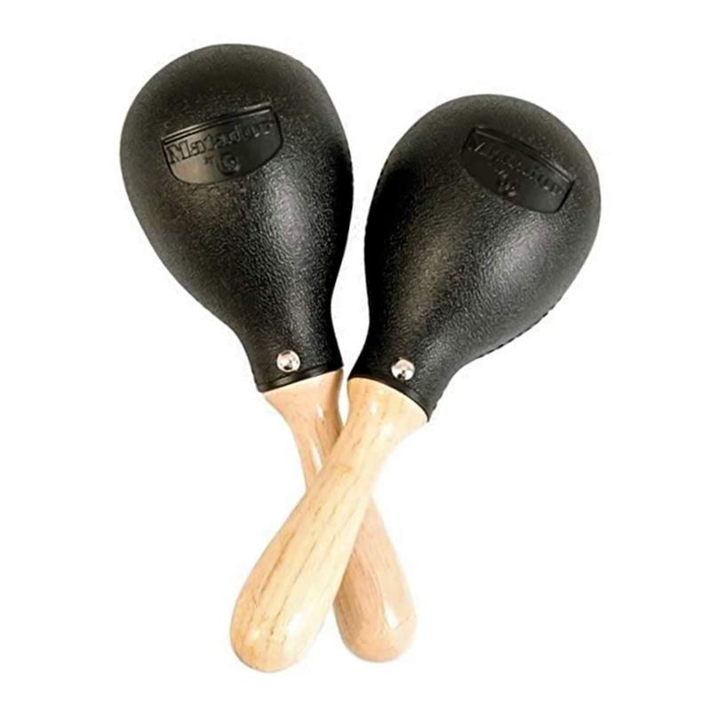 GENERICO - MARACAS LATIN PERCUSSION MATADOR M283 NEGRO.