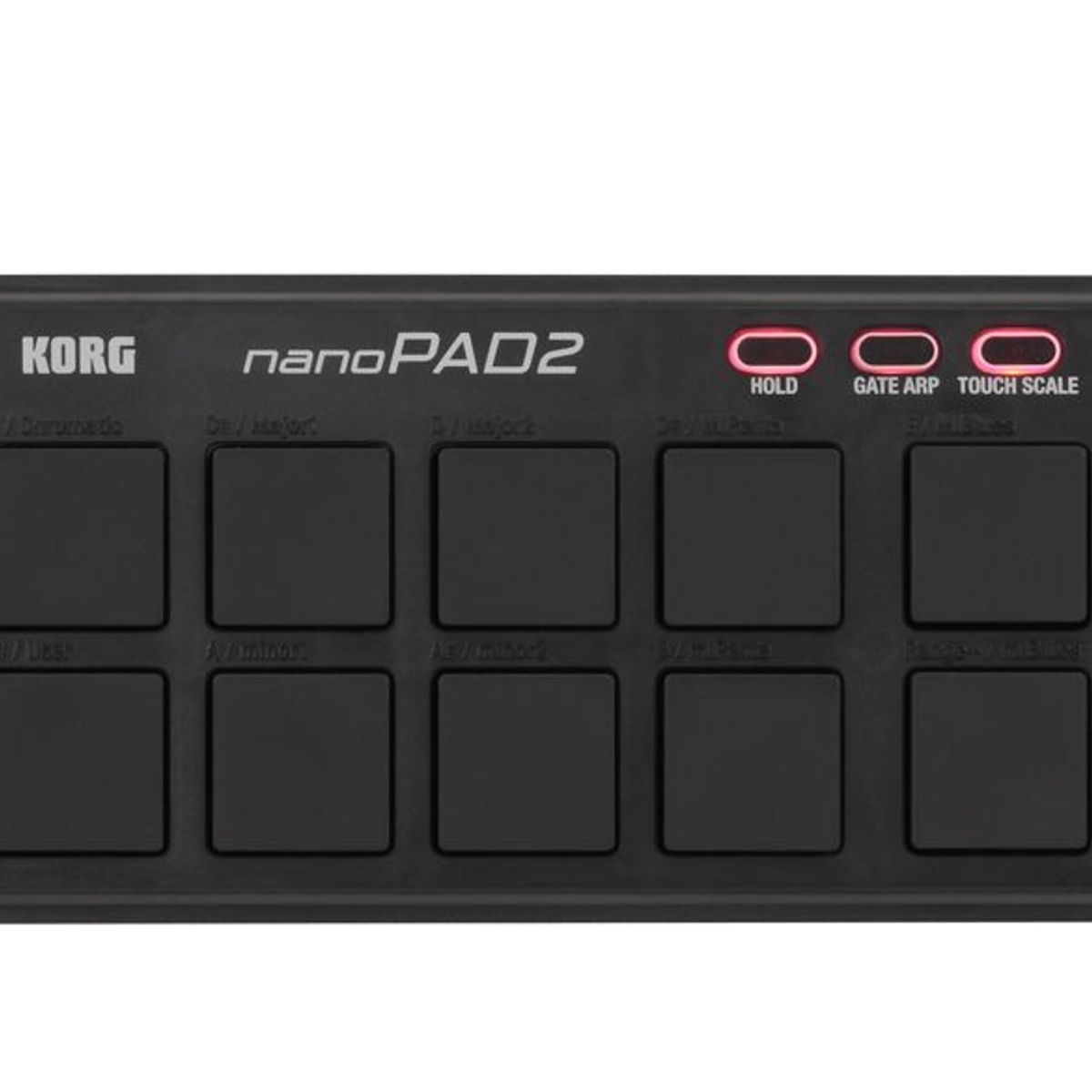 KORG - Controlador MIDI De 12 Pad Ultra Sensibles KORG - NANOPAD2-BK