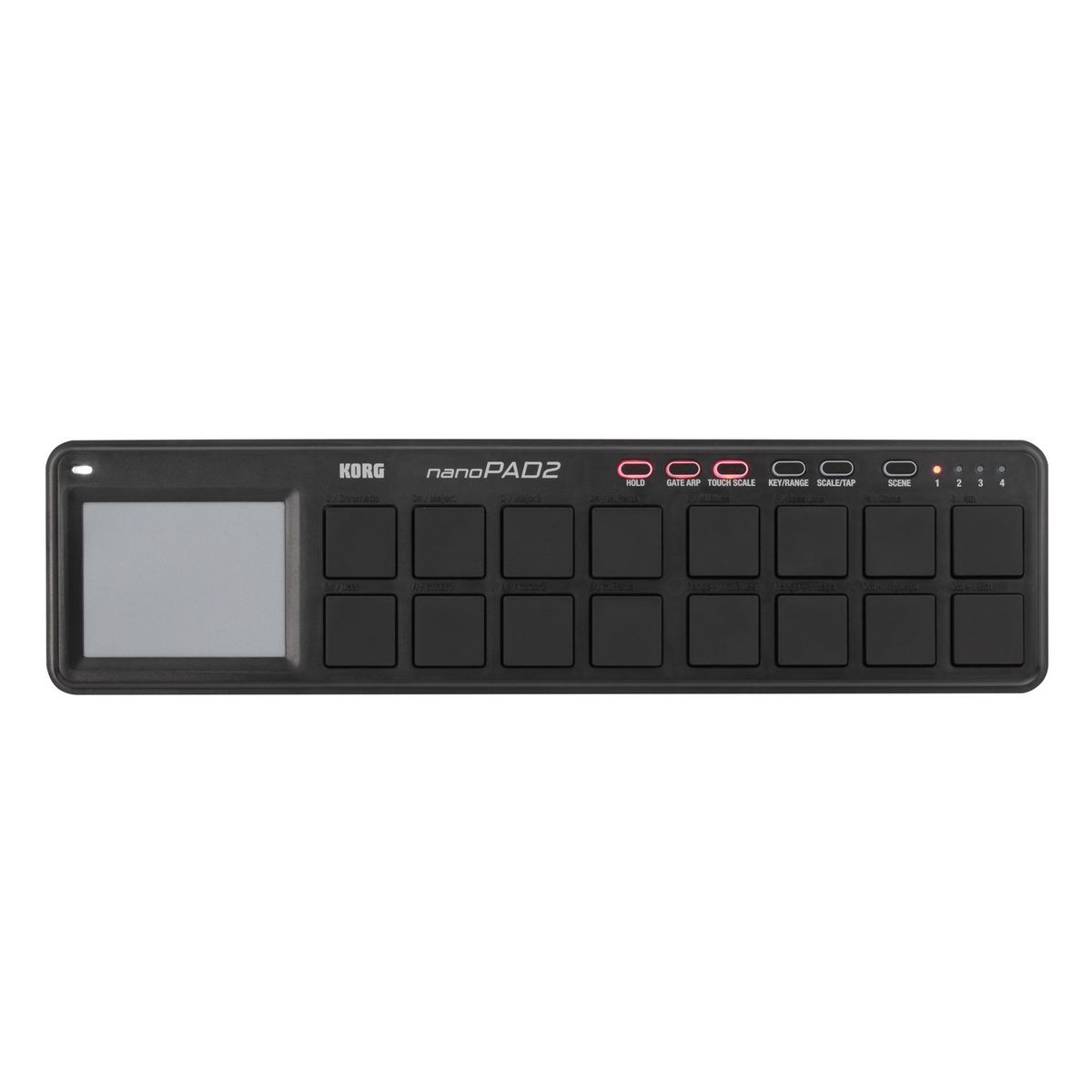 KORG - Controlador MIDI De 12 Pad Ultra Sensibles KORG - NANOPAD2-BK