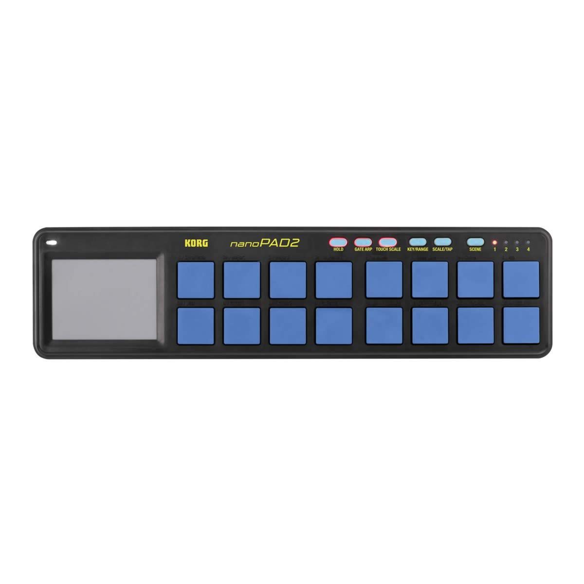 KORG - CONTROLADOR MIDI KORG NANOPAD2-BLYL AZUL