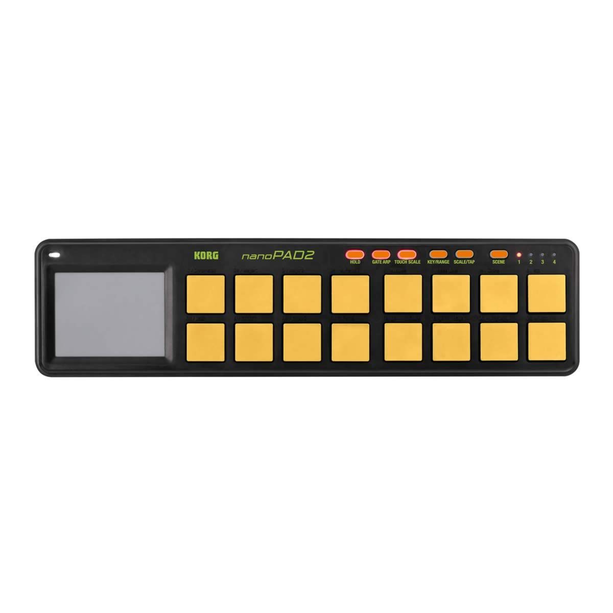 KORG - CONTROLADOR MIDI KORG NANOPAD2-ORGR NARANJA