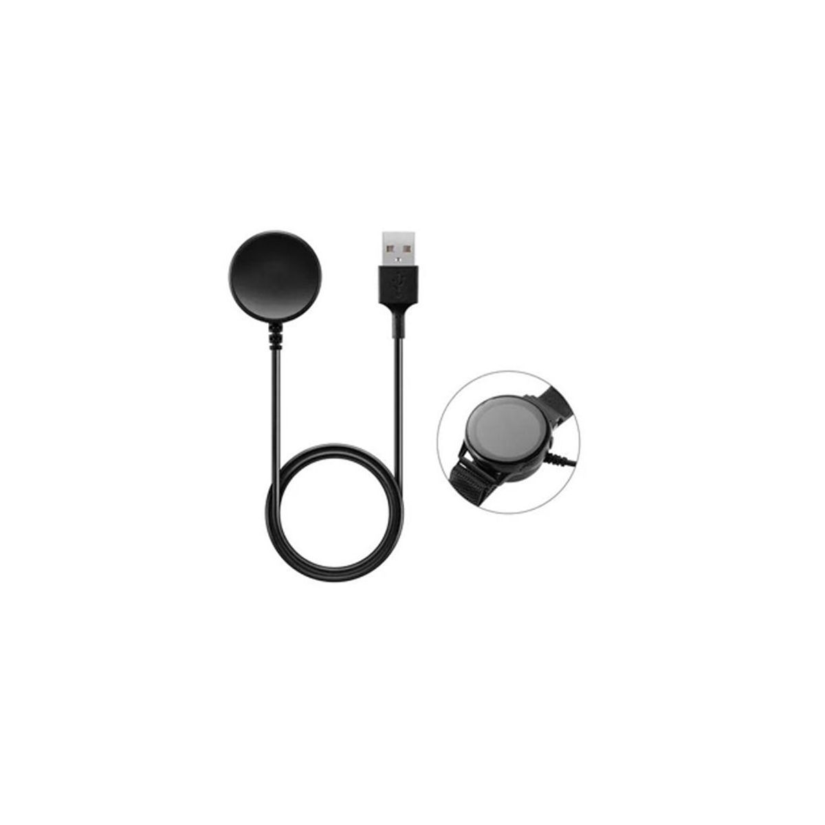 GENERICO - Cargador para Samsung Galaxy Watch 3 Active 2 40mm 44mm SM-R820 R830 R500
