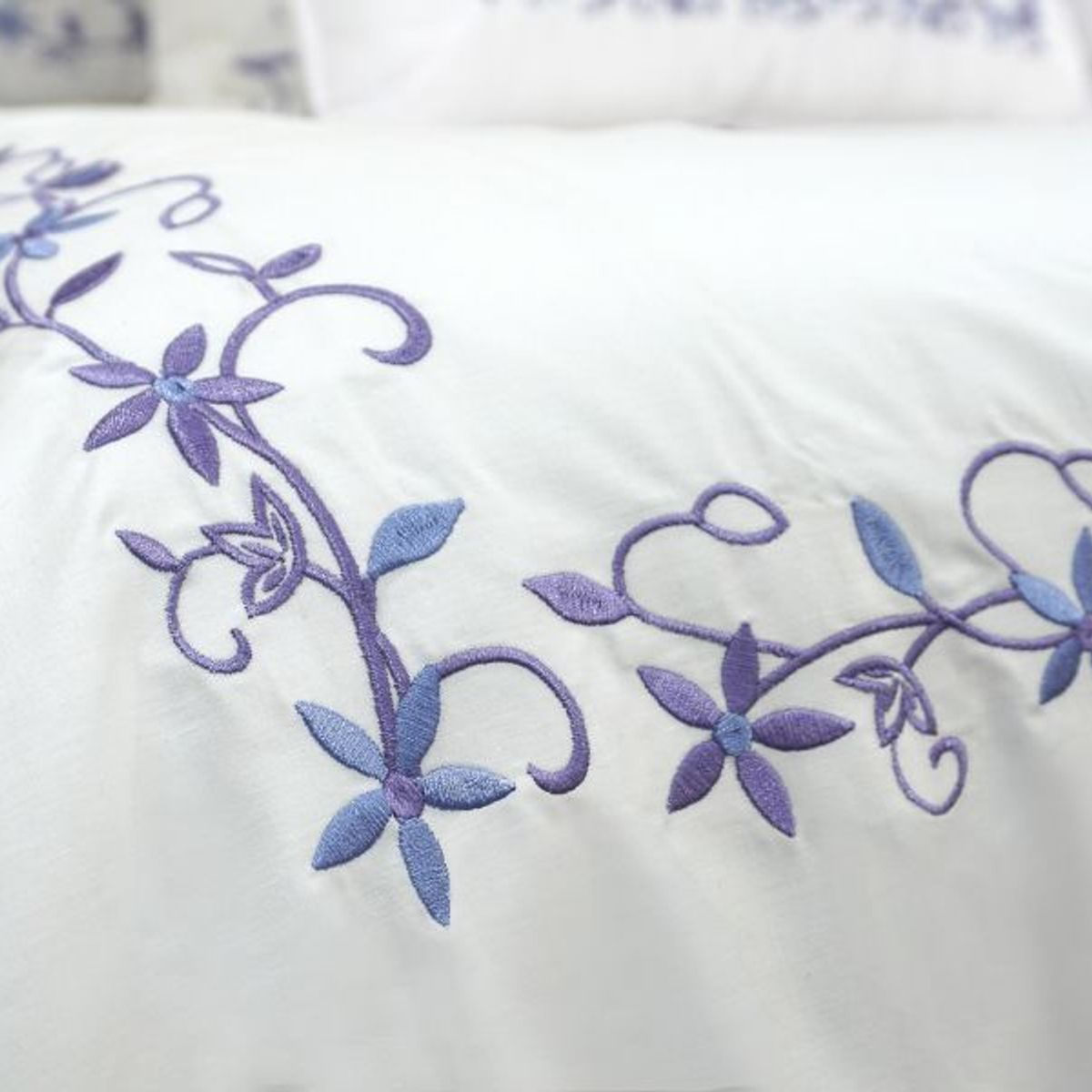 ARLIN TEXTIL - Set Covers Queen size Logo Lila