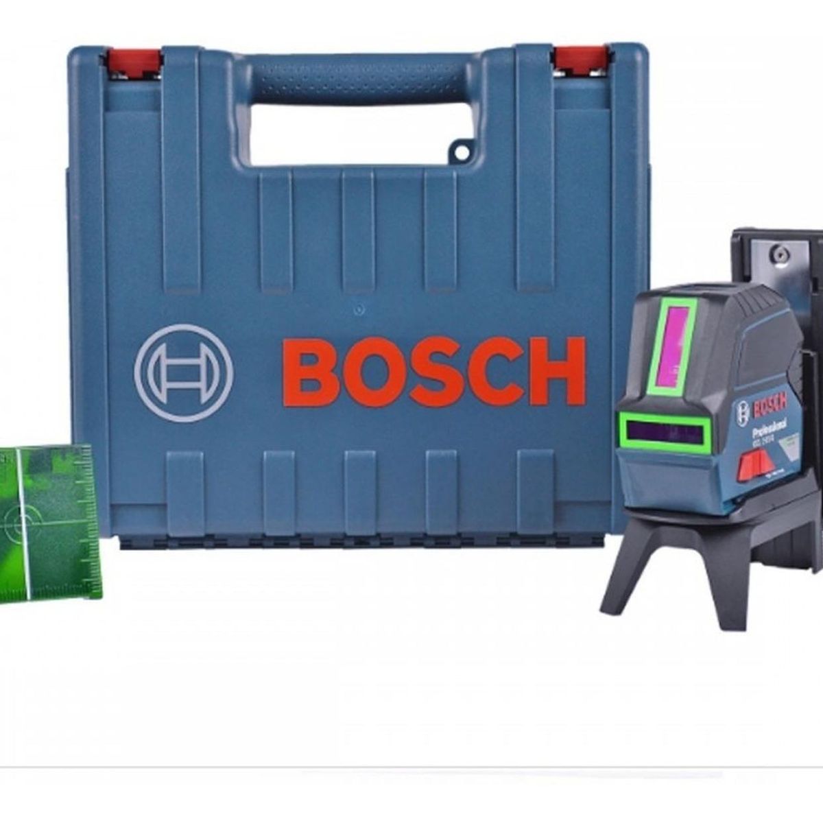 BOSCH - Nivelador Laser Combinado Verde C/maletin Bosch Gcl 2-15 G