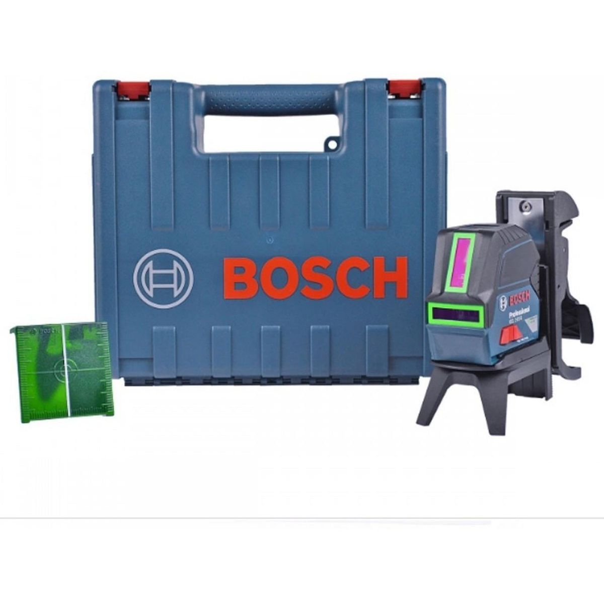 BOSCH - Nivelador Laser Combinado Verde C/maletin Bosch Gcl 2-15 G