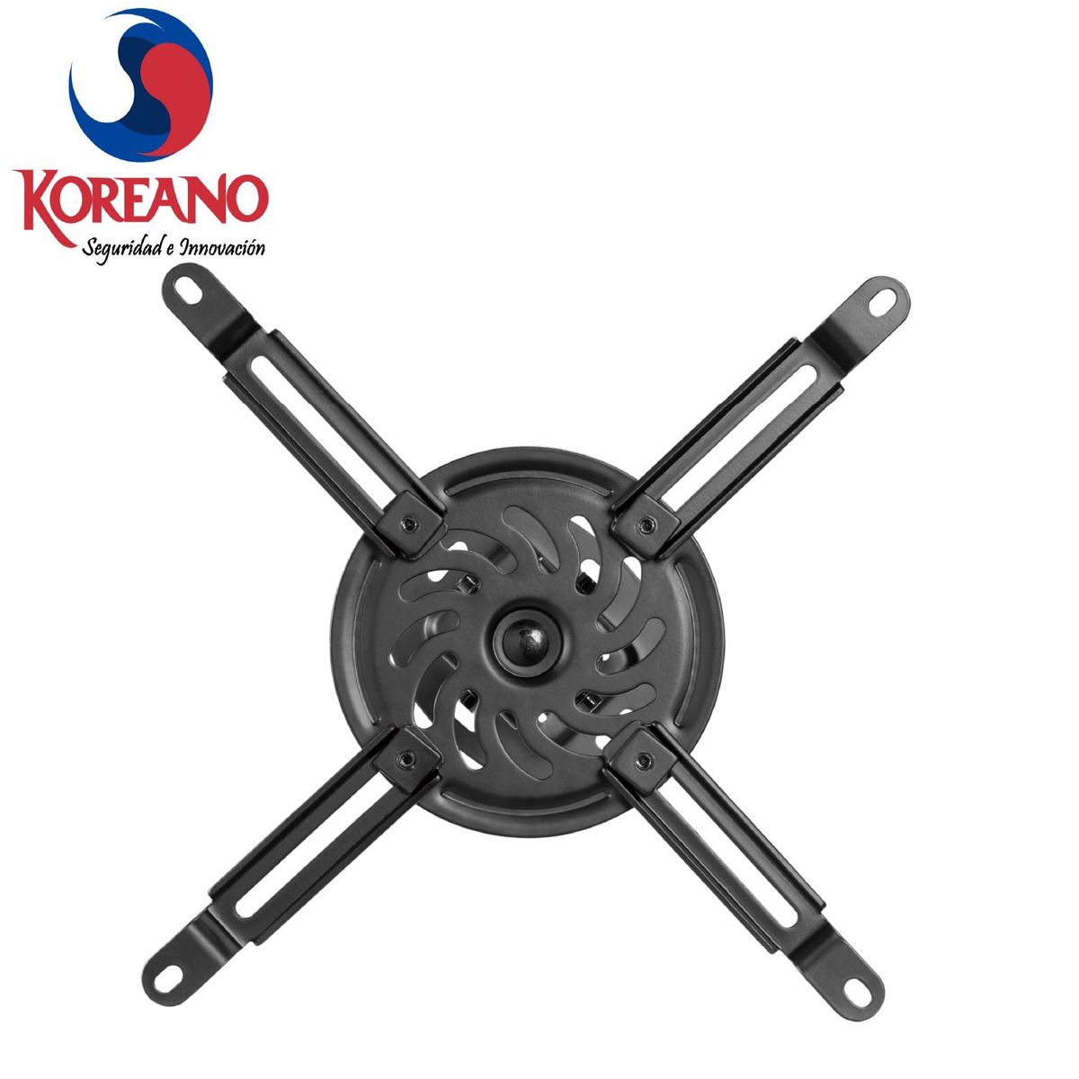 KOREANO SEGURIDAD E INNOVACION - Soporte Rack Proyector Multimedia para Techo color Negro 58cm - RPK-B
