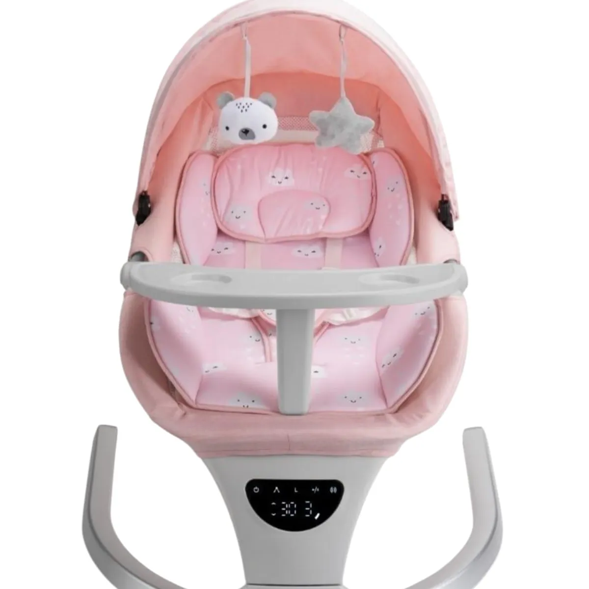 BABY - Mecedora Musical Swing Nido Infantil Pink 2026