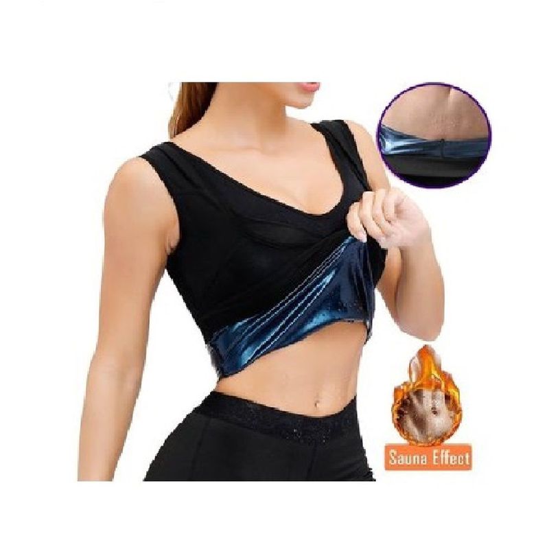 GENERICO - Faja termica Sauna Moldeador De Cintura Mujer TALLA L-XL