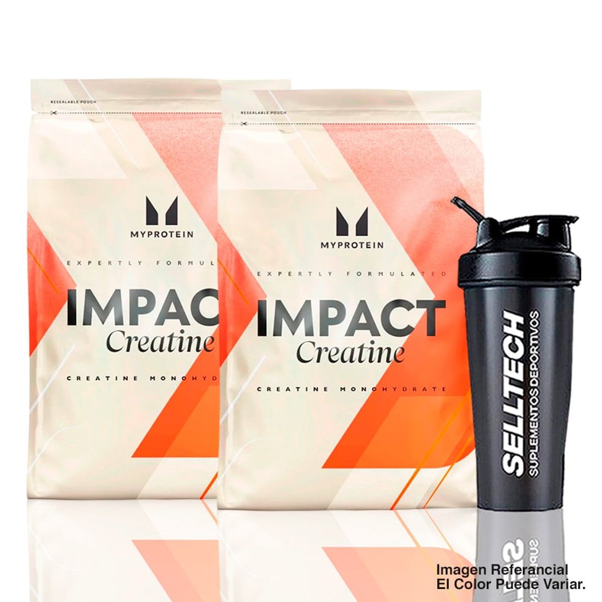 MYPROTEIN - Creatinas Myprotein de 500gr 2und - Creatinas Monohidratada