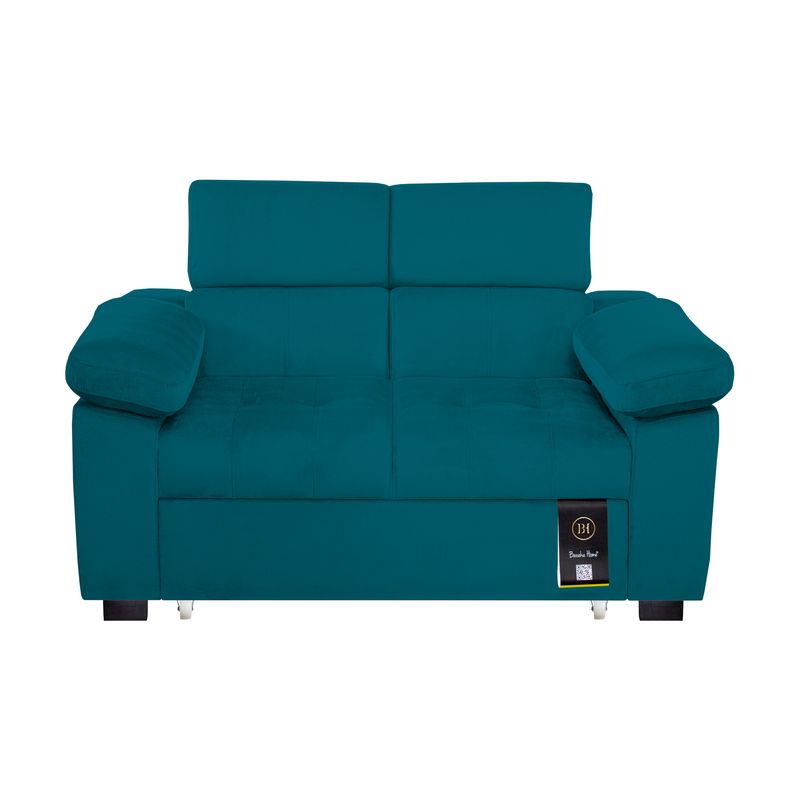 BARAKA HOME - Sofá Cama Baltimore 1.5 plz - Cobalto