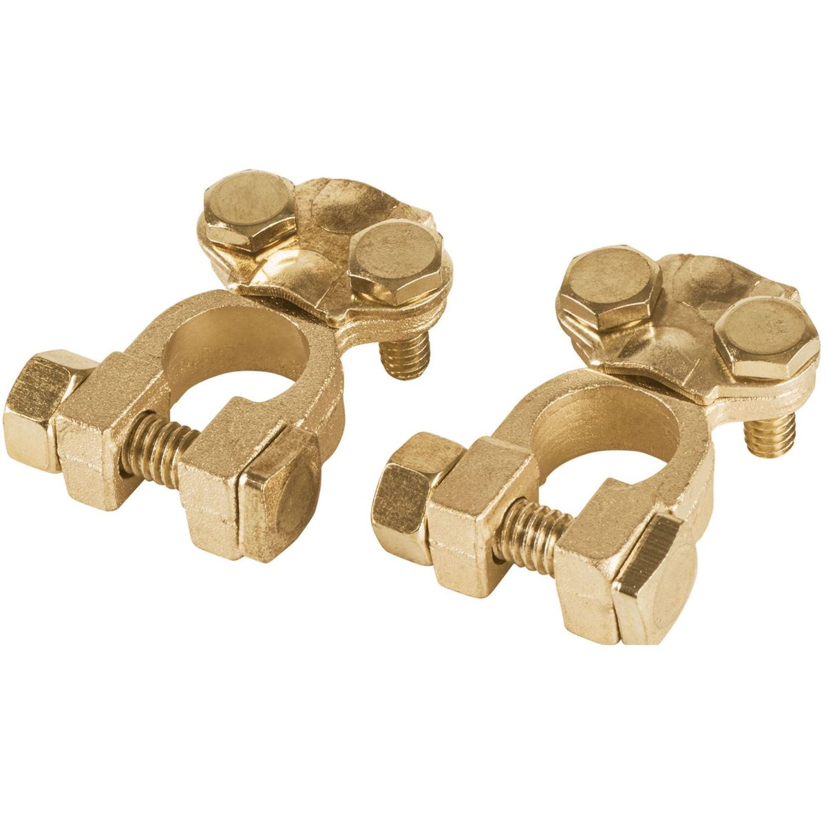 PRETUL - terminales borne para batería latón poste superior pretul