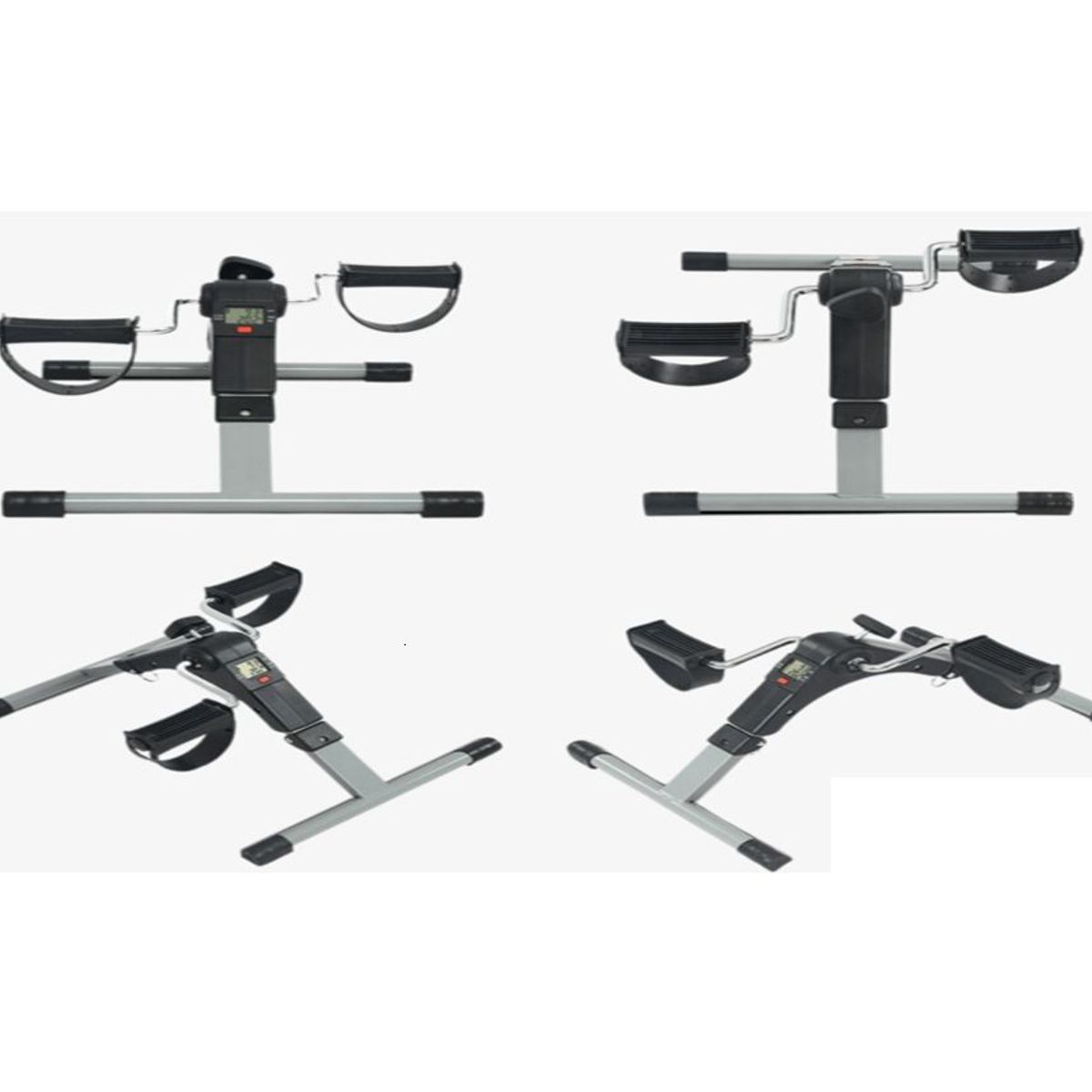 RISUTIMPORT - Ejercitador De Pedal Contador Digital Plegable Terapia