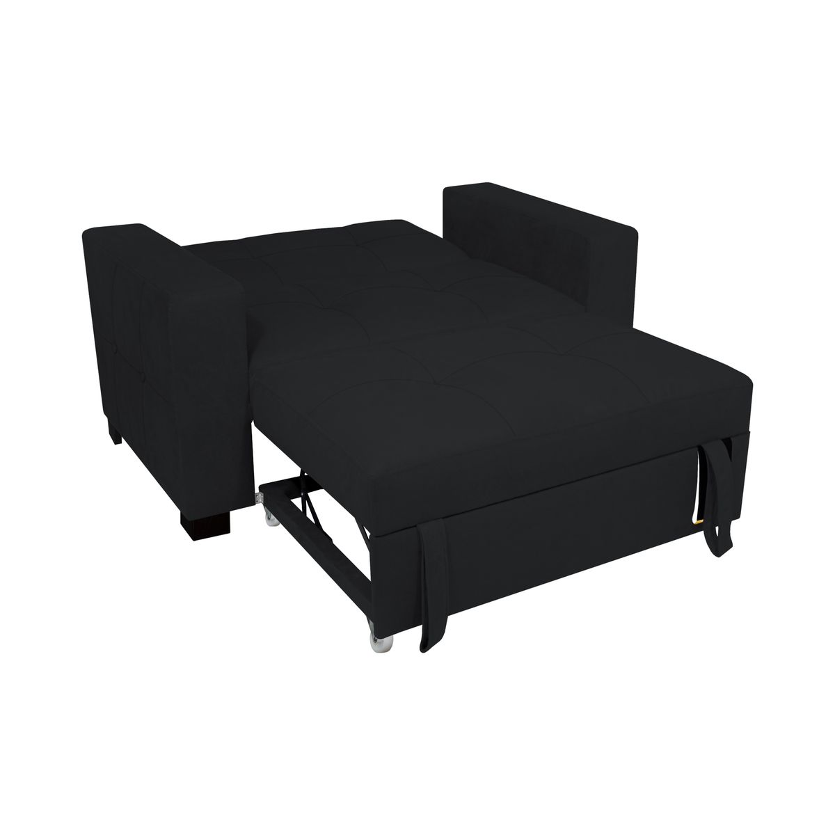 BARAKA HOME - Sofá Cama Madison 1.5 Plz - Negro
