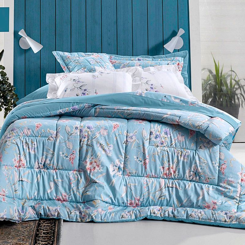 ALTENBURG - Edredón + Sábanas  100% Algodón Pima 200 Hilos KING - CAMPO