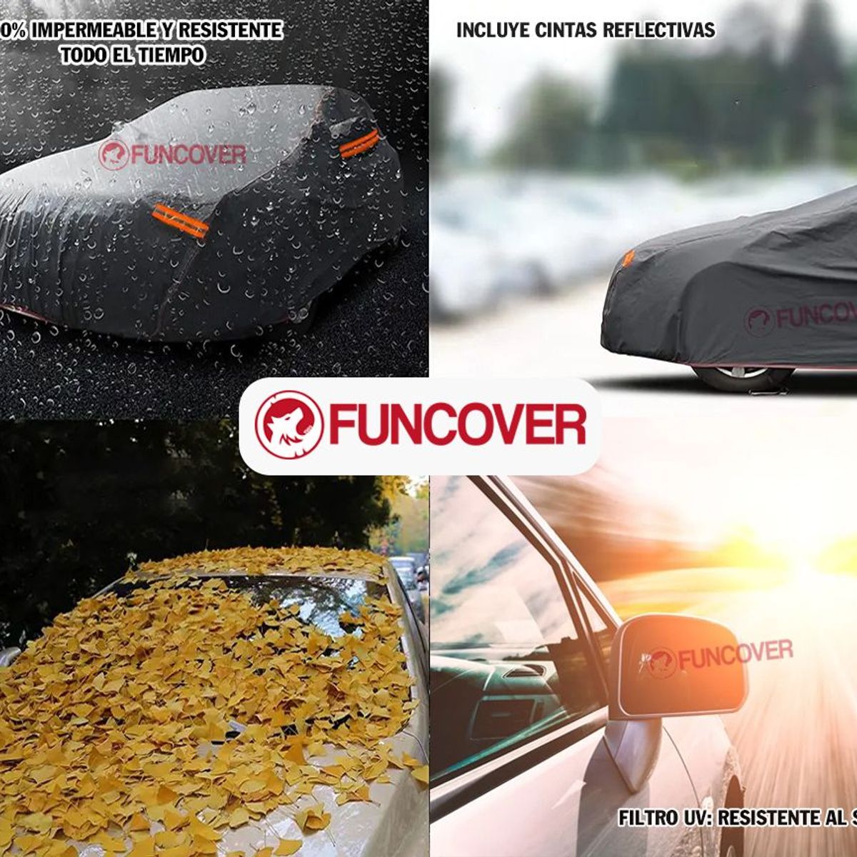 FUNCOVER - Cobertor Camioneta Nissan New Xtrail Funda Impermeable