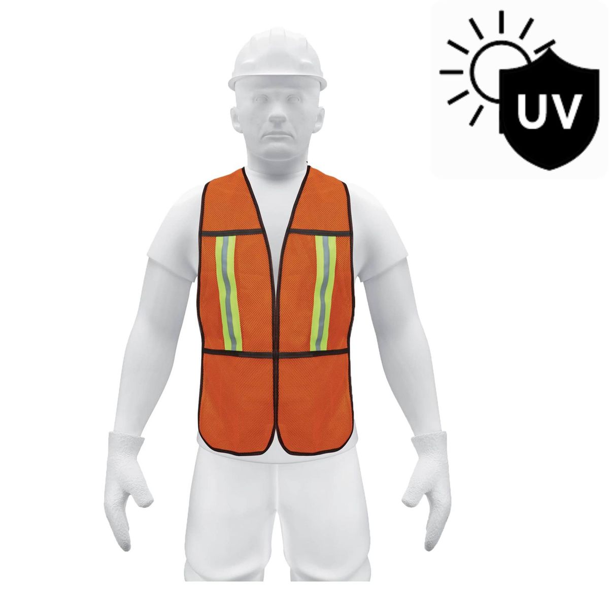 PRETUL - Chaleco de Seguridad Naranja - Pretul