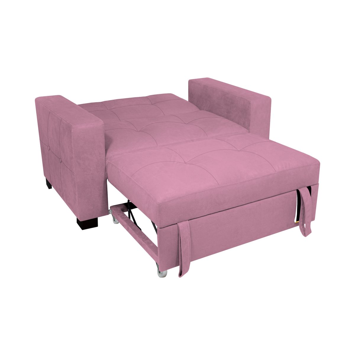 BARAKA HOME - Sofá Cama Madison 1.5 Plz - Rosado