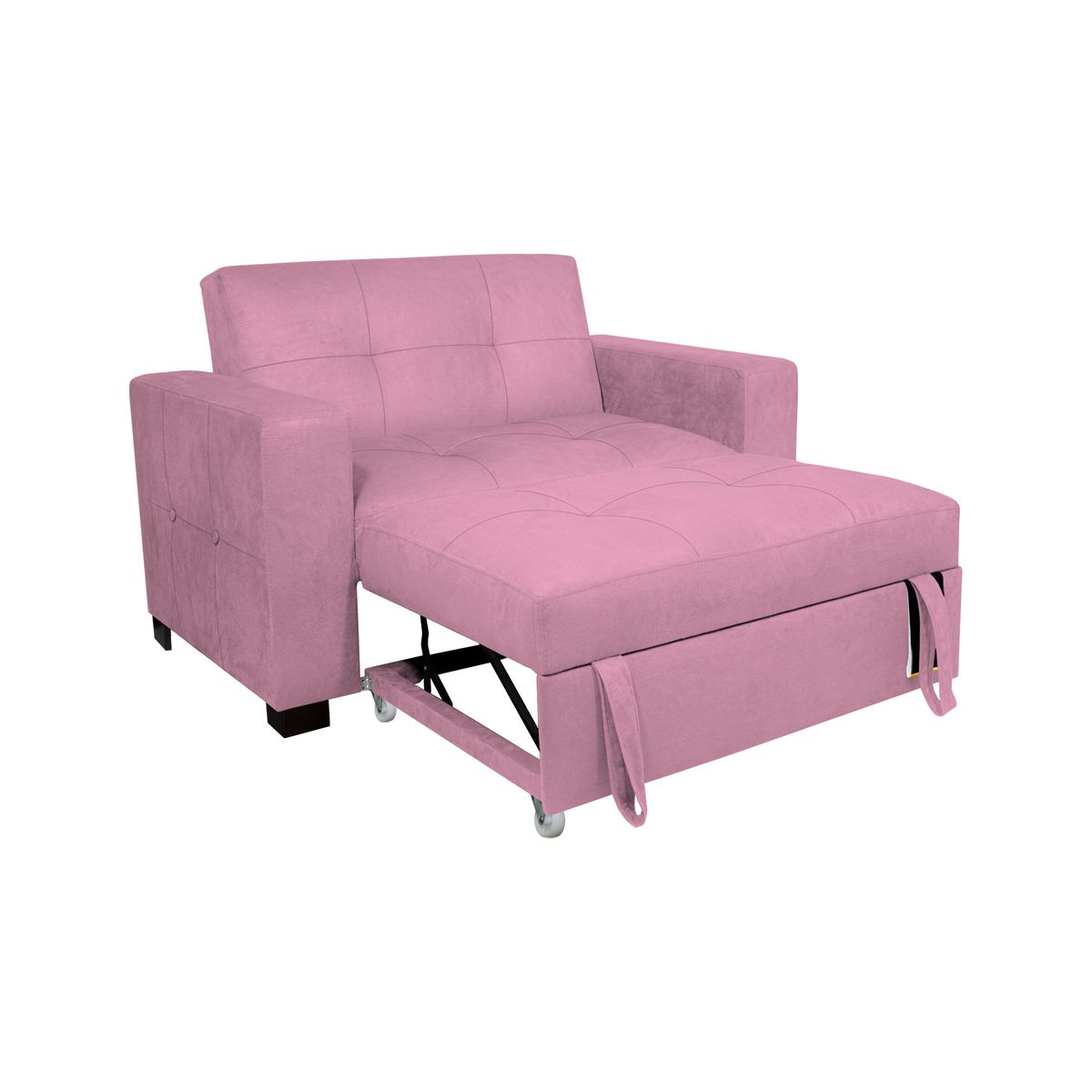 BARAKA HOME - Sofá Cama Madison 1.5 Plz - Rosado