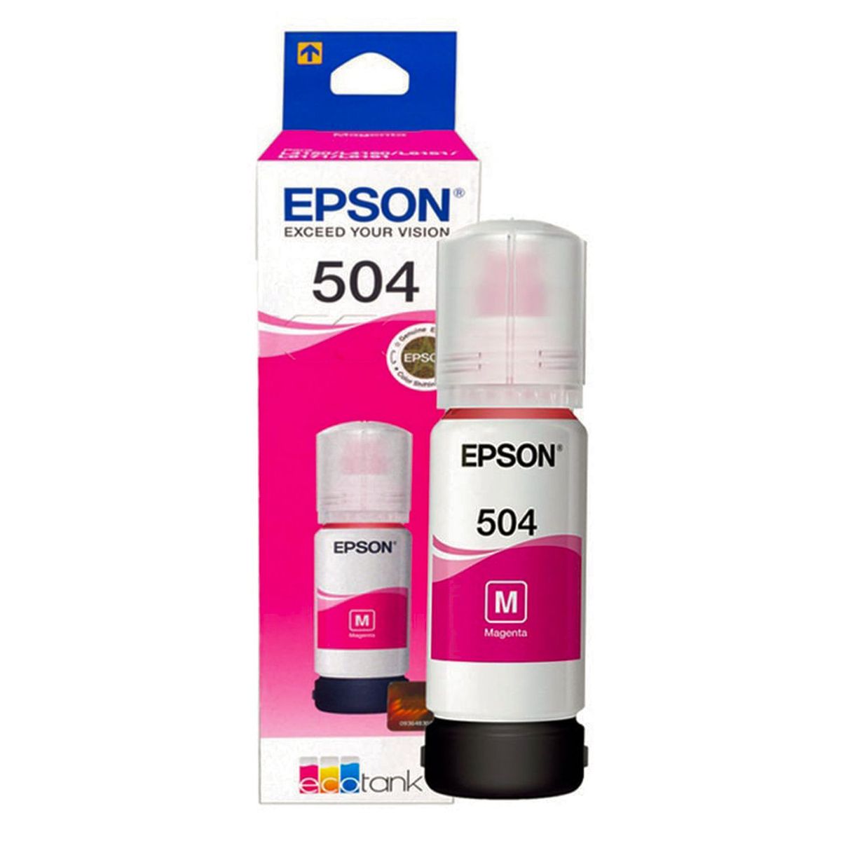 EPSON - BOTELLA TINTA EPSON 504 MAGENTA (T504320) ORIGINAL