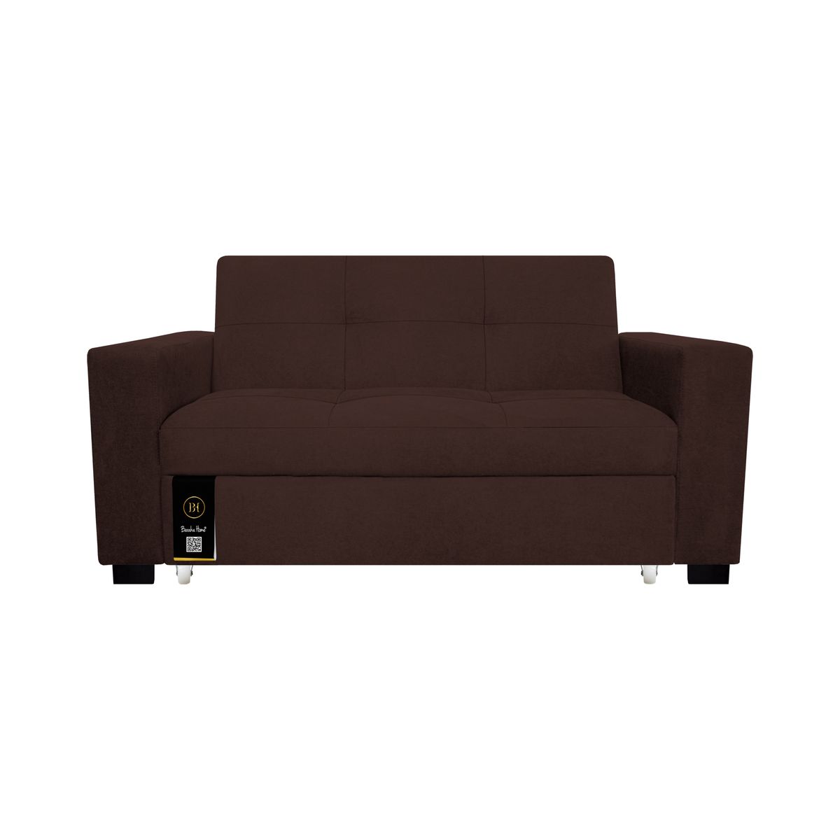 BARAKA HOME - Sofá Cama Madison 2 Plz - Chocolate