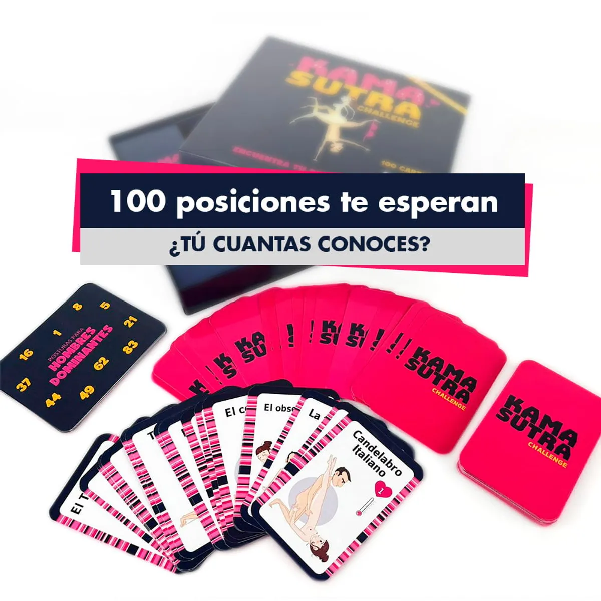 GENERICO - Juego De Mesa Para Parejas  Kamasutra Challenge