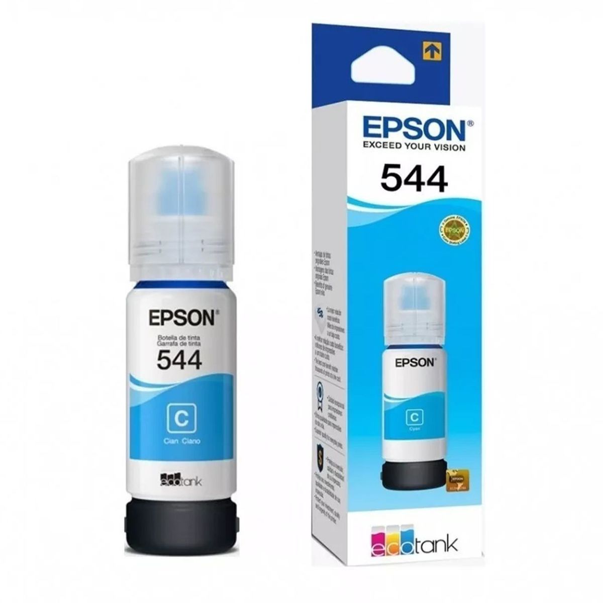 EPSON - TINTA EPSON 544 CIAN (T544220) ORIGINAL