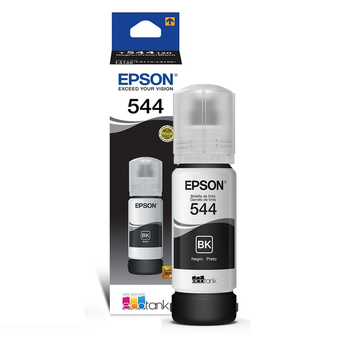 EPSON - TINTA EPSON 544 NEGRO (T544120) ORIGINAL