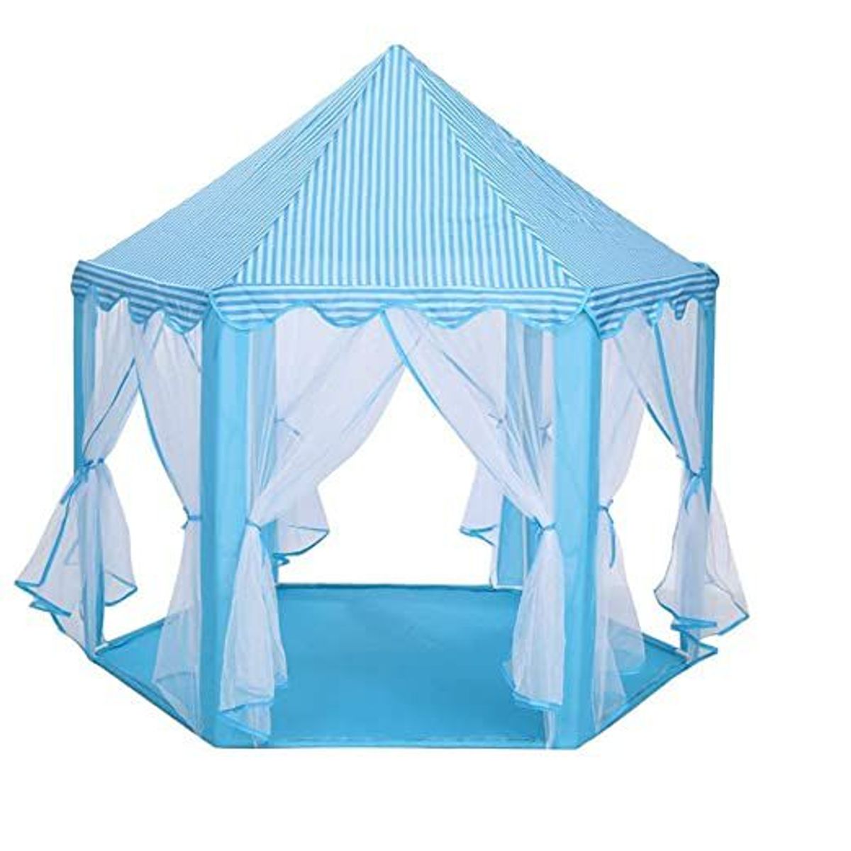 GENERICO - Carpa Castillo armable modelo Princesa tul - Turquesa