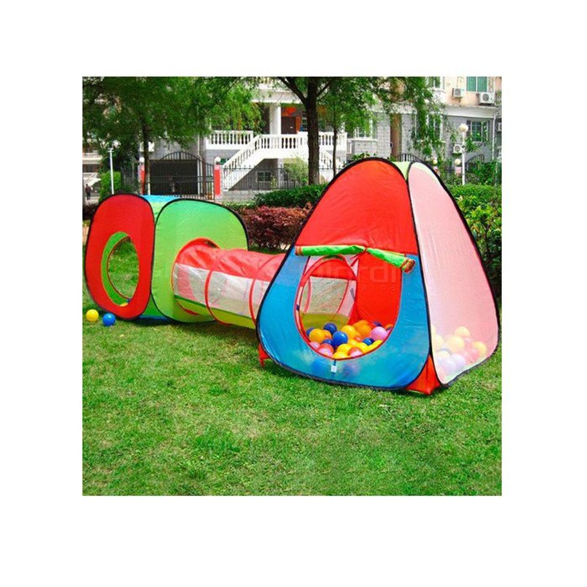 GENERICO - Carpita Circuito 3 en 1 con doble entrada