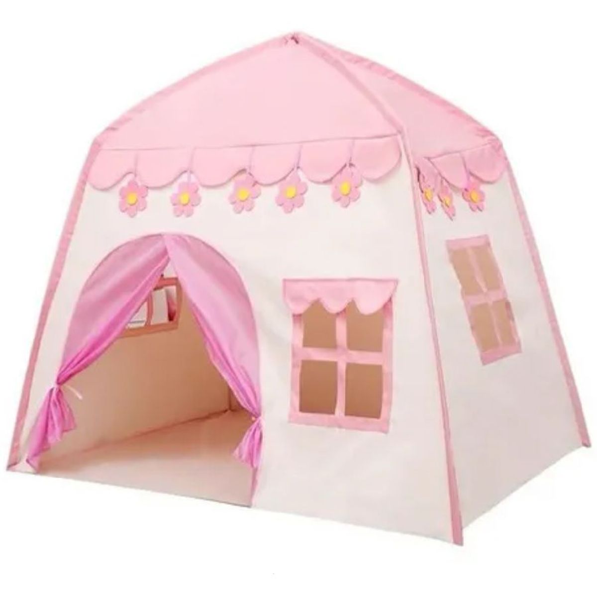 GENERICO - Carpa Casita Con Flores con luces