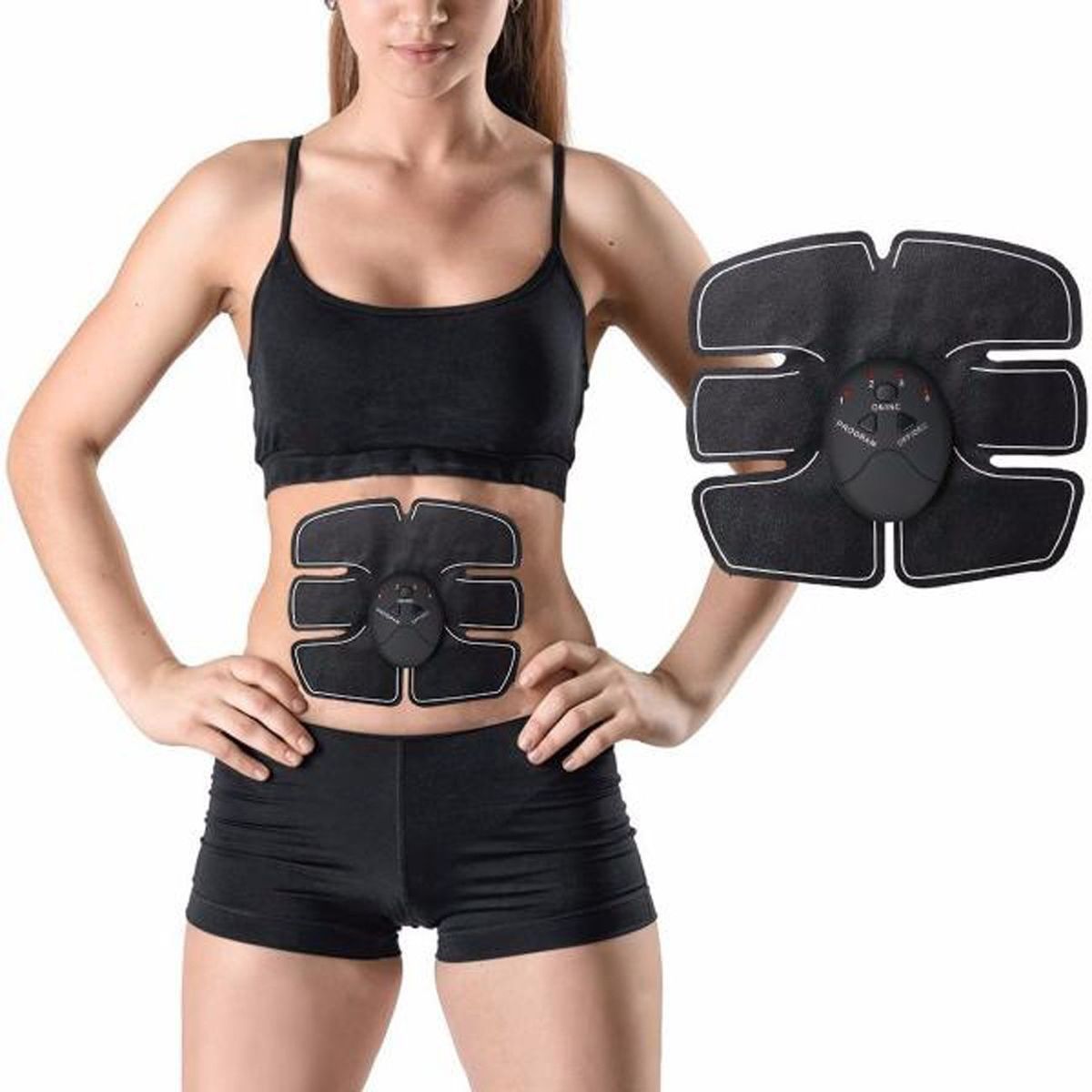 GENERICO - Smart Fitnes Inalambrico Electroestimulador Ems 1 Parches 1 Ems
