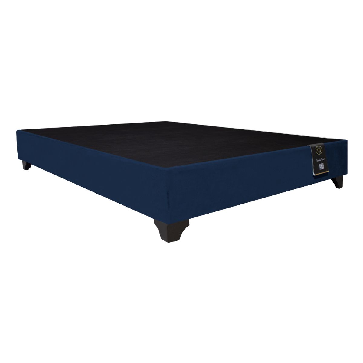 BARAKA HOME - Base De Cama Luton 2 Plz - Azul marino