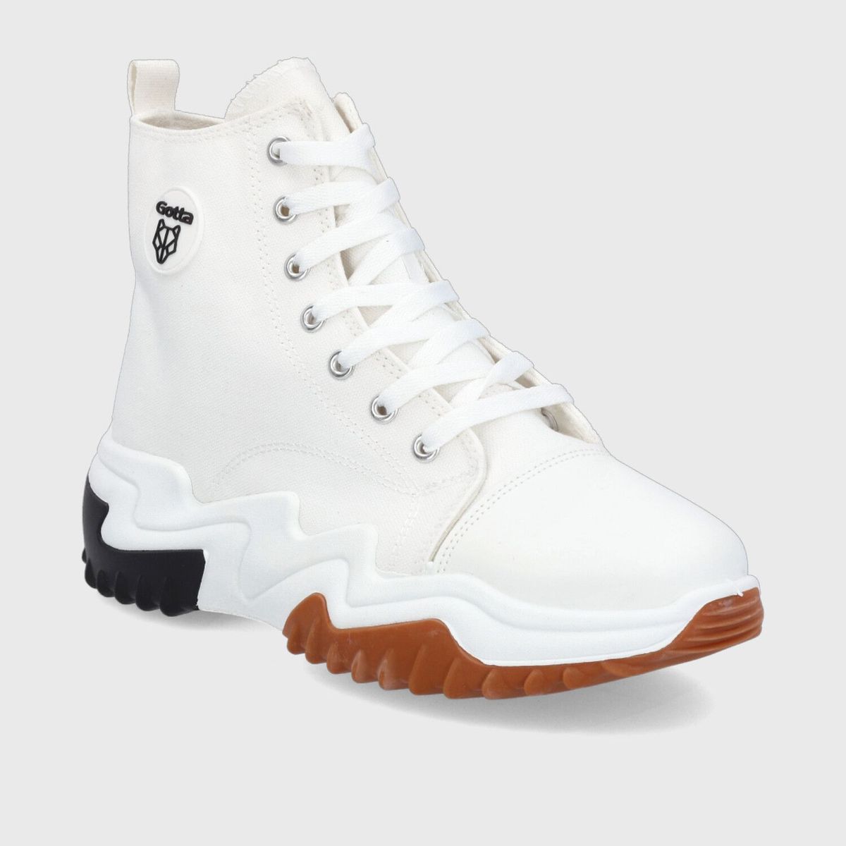 GOTTA - Zapatilla Plataforma Blanca Mujer 25960 Gotta