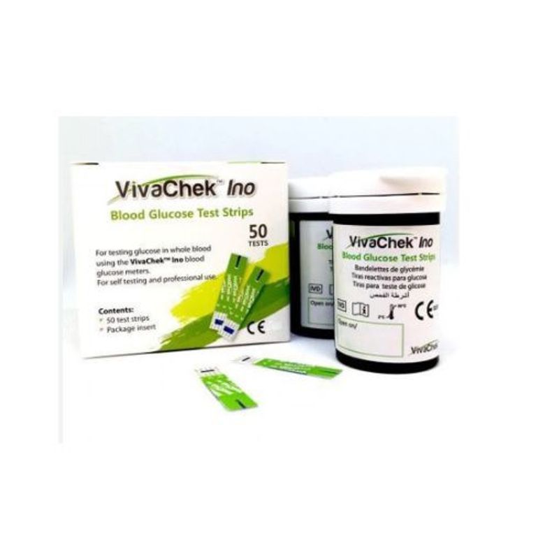 GENERICO - Tiras Reactivas Vivachek Ino Caja X50 - Fácil Uso