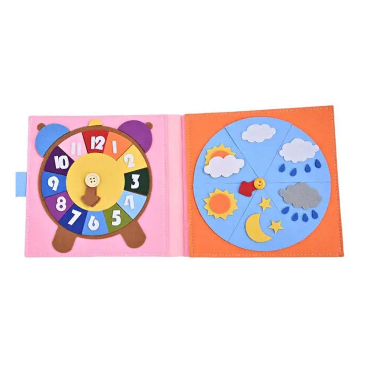 CUENTA OVEJAS - Libro Fieltro Con 20 Actividades Sensoriales Bebes Y Niños