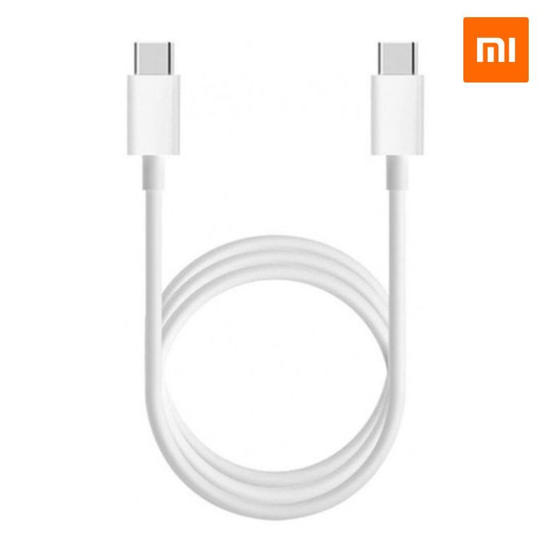 XIAOMI - Xiaomi MI USB-C to USB-C Cable de Datos 150cm - Blanco