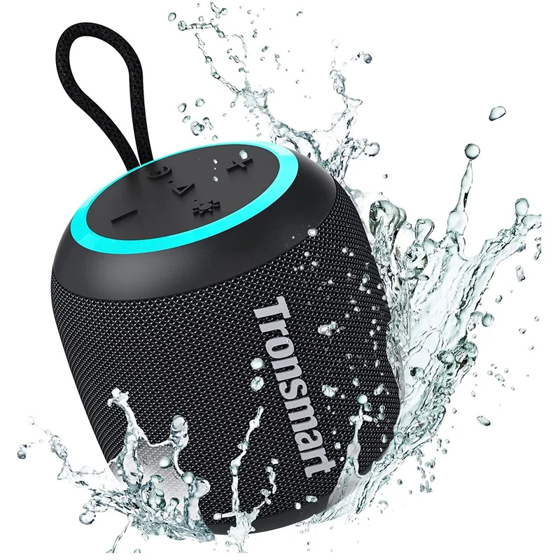 TRONSMART - Tronsmart T7 Mini Parlante Bluetooth 5.3 Portátil IPX7 - Negro