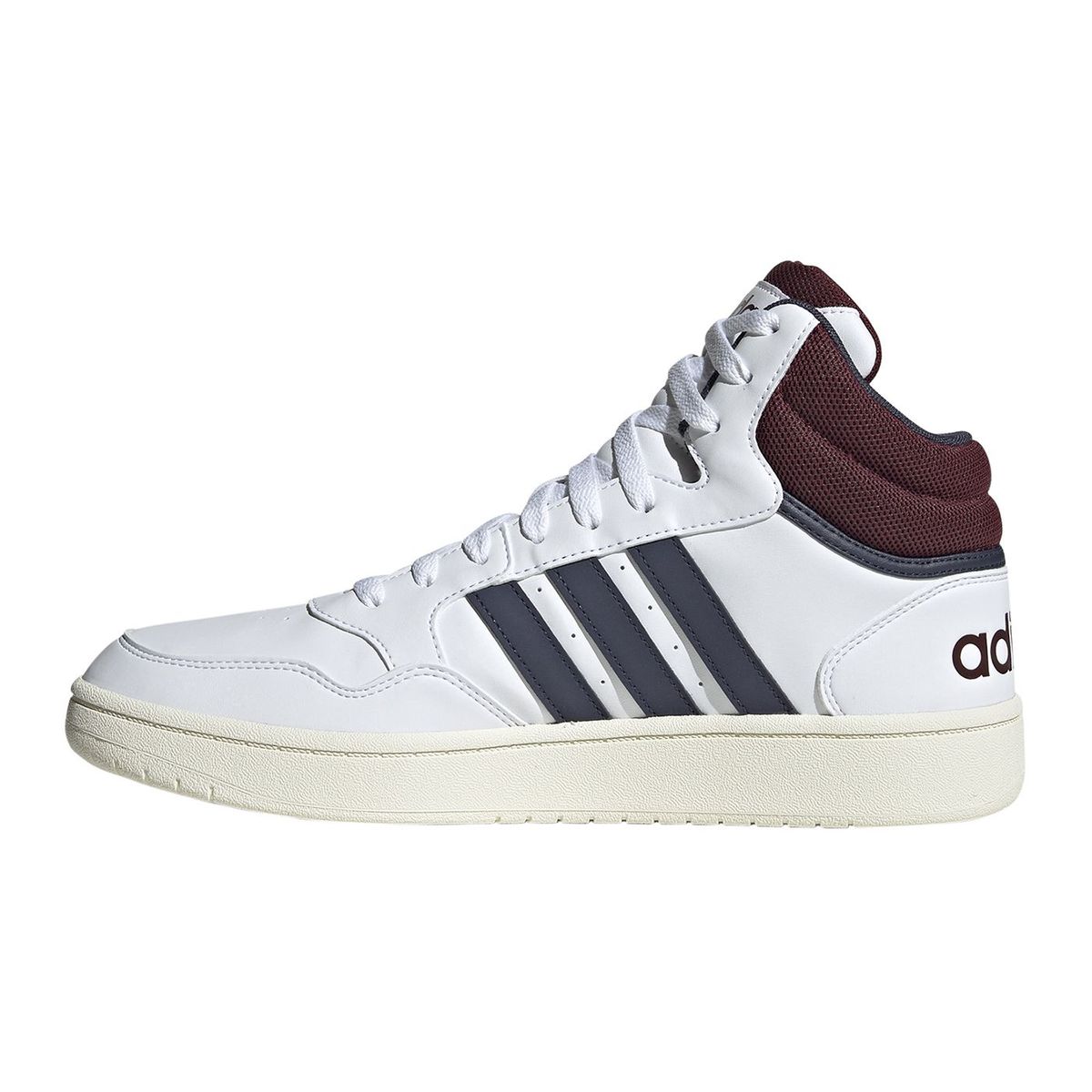 ADIDAS - Botines Hombre Adidas Hoops Mid 3.0 Blanco - HP7895