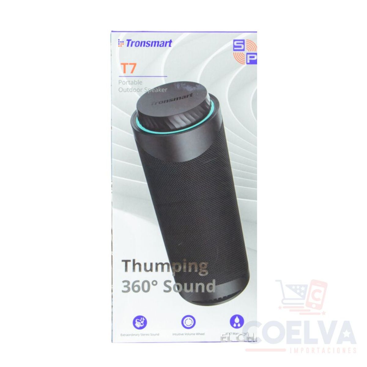 TRONSMART - Tronsmart T7  Altavoz Bluetooth 5.3 IPX7 - Negro