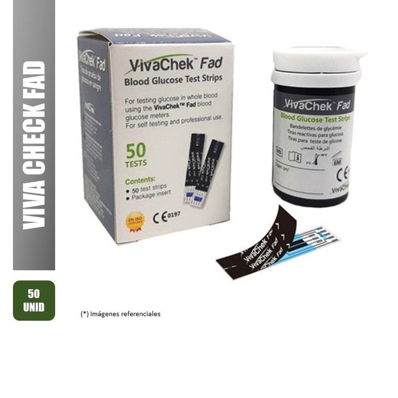 GENERICO - TIRAS REACTIVAS VIVA CHEK FAD