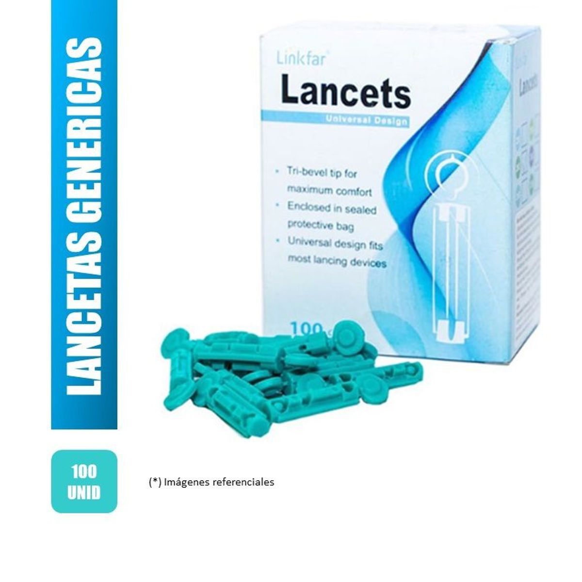GENERICO - LANCETAS LINKFAR - GENERICO