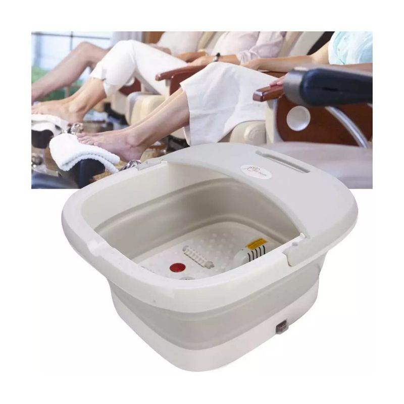 OEM - Tina Masajeadora de pies HIDROBURBUJAS + CALEFACCIÓN + INFRARROJO