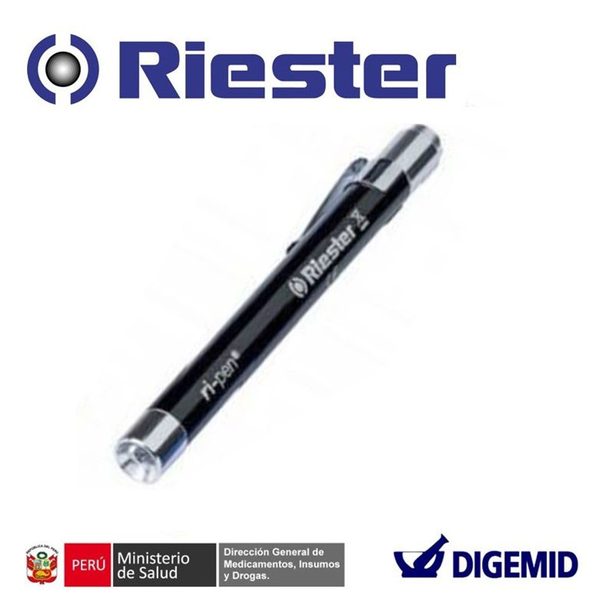 RIESTER - LINTERNA RI PEN RIESTER - NEGRO