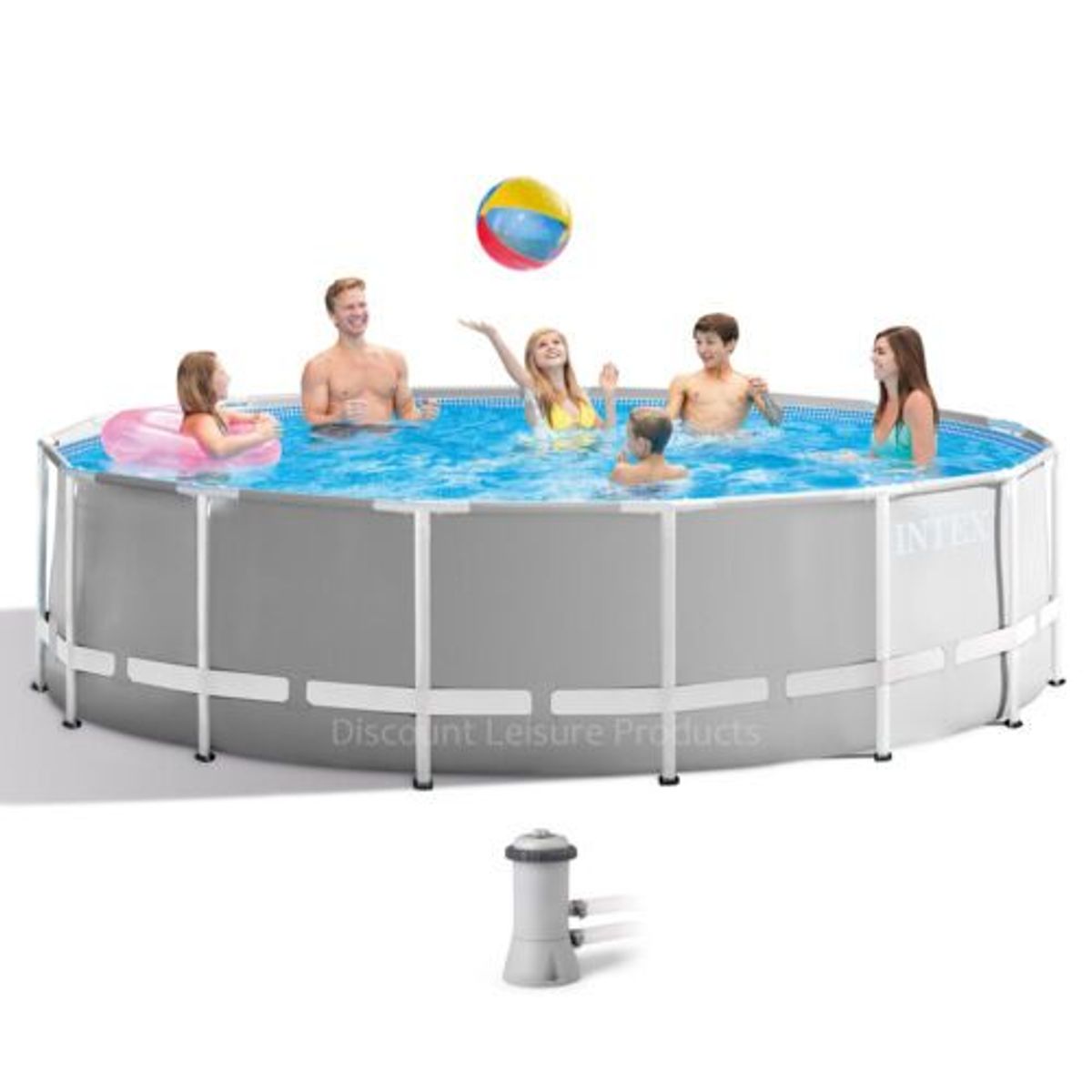 INTEX - Prism Frame Piscina Redondo 457x122cm - Intex - 26726
