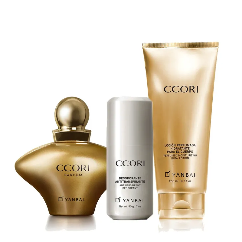 YANBAL - Ccori Perfume con Desodorante y Body Lotion